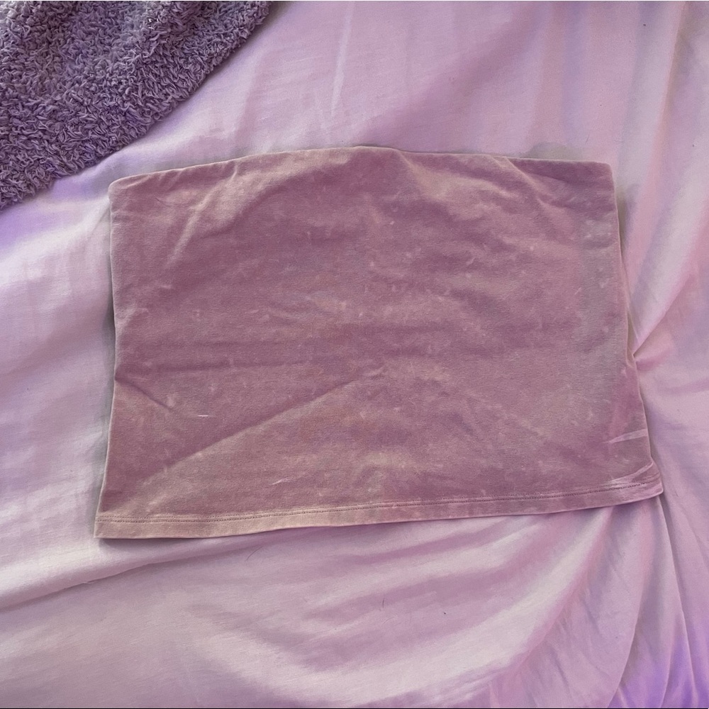 Aerie Pink Tube Top Built In Bra